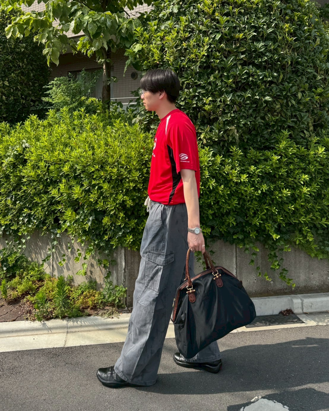 ペイントデザインストレートパンツ ZD0014