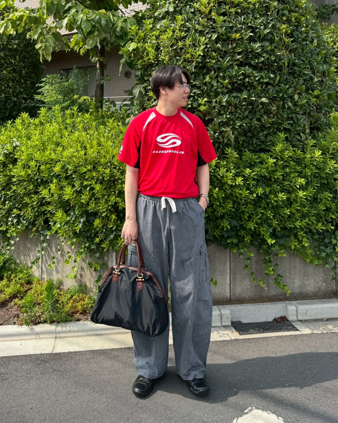 ペイントデザインストレートパンツ ZD0014