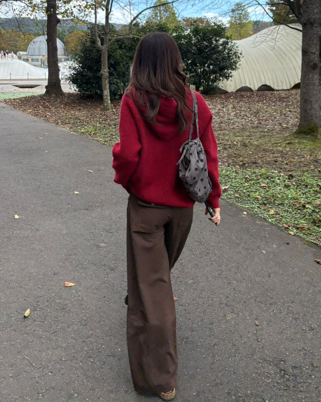 ワイドレッグユーティリティカーゴパンツ IR0109