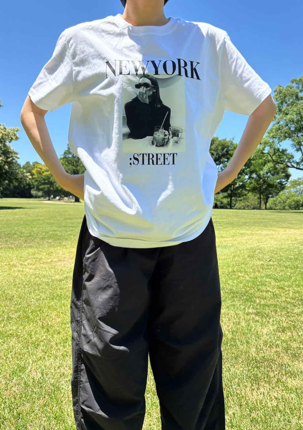 カジュアルデザインTシャツ RM0026
