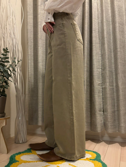 レトロワイドパンツ RM0098