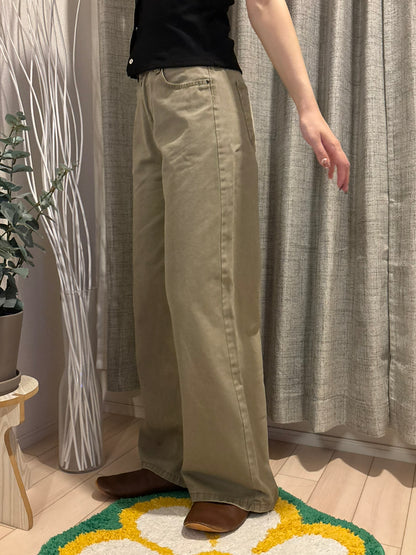 レトロワイドパンツ RM0098