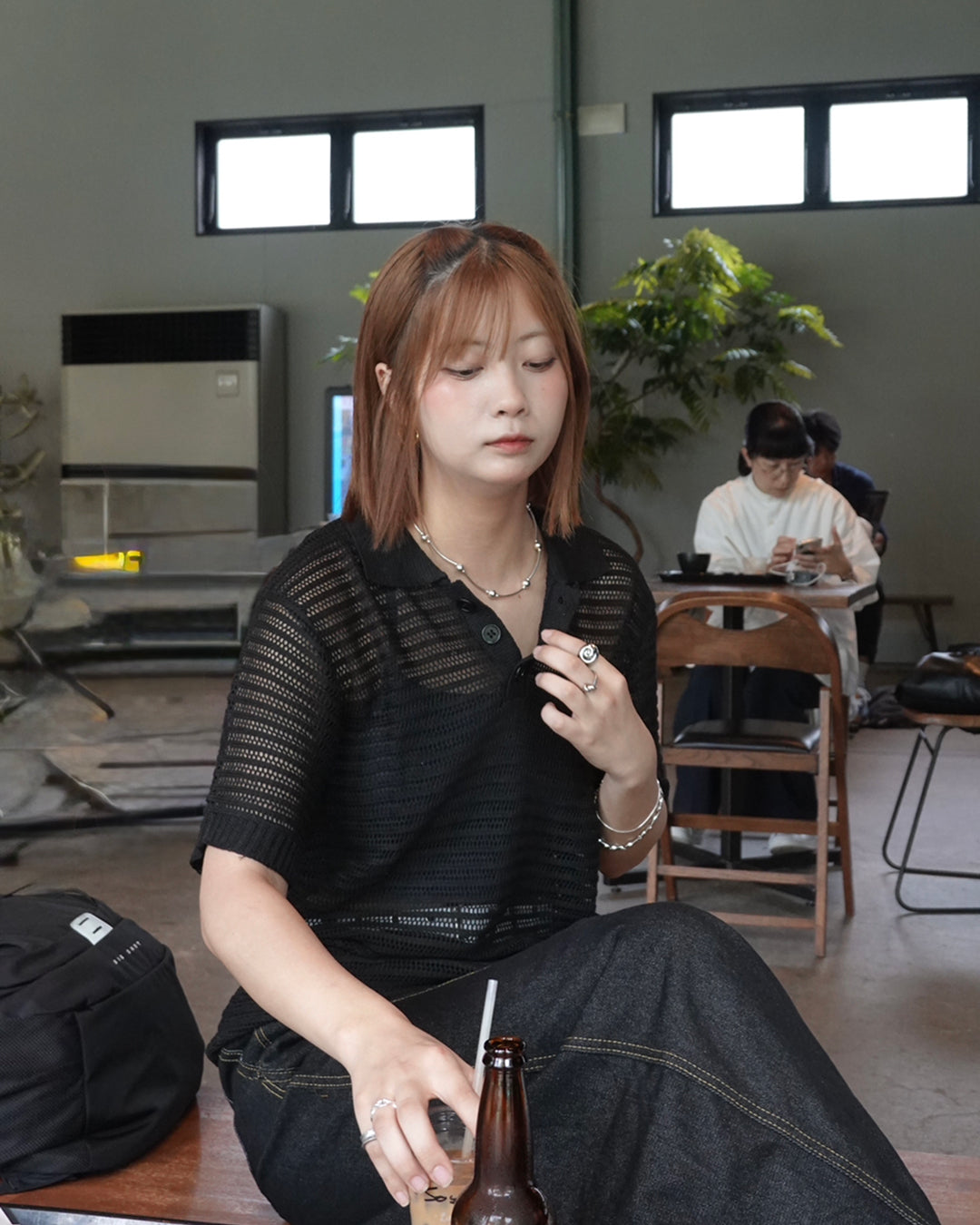 メッシュポロニット K3283