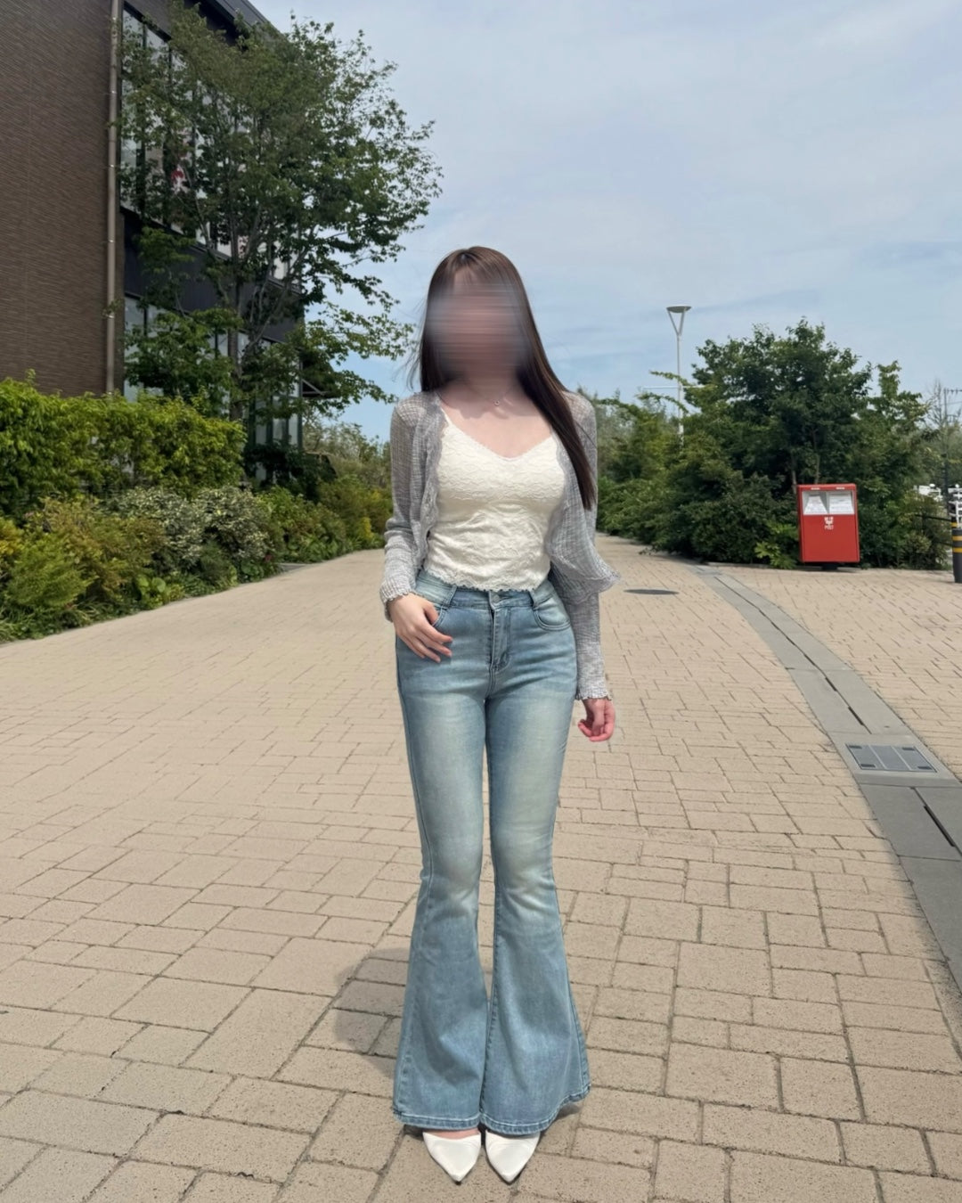 ウォッシュデニムフレアパンツ NO0276 – YOLO（ヨロ）｜ファッション通販