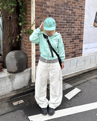 ボリュームカーブワイドパンツ KC0396