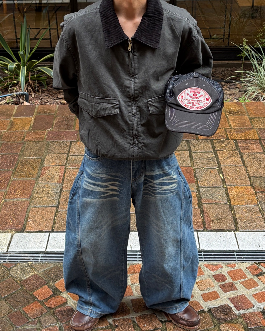 フラップポケットワークジャケット TK0180