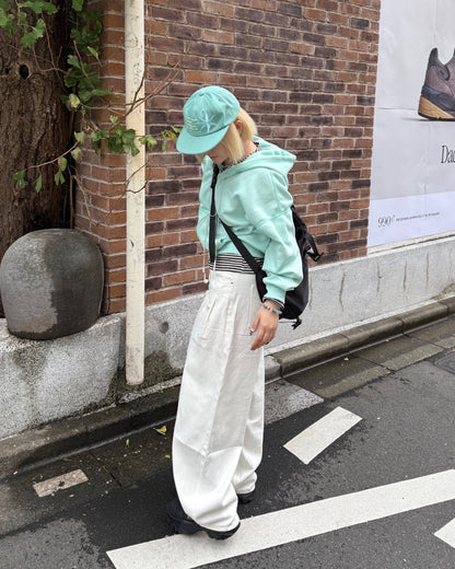 ボリュームカーブワイドパンツ KC0396